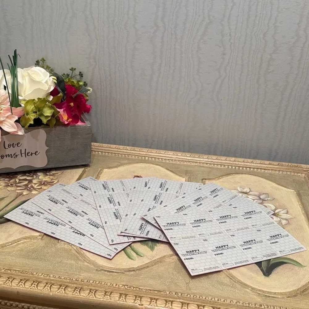 Super Mario Lenticular Valentines Day Cards 56 Cards Included VIDEO